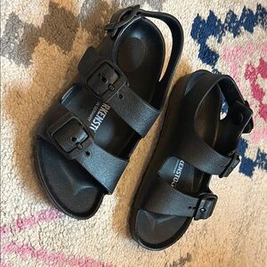Birkenstock Kids Black Sandals